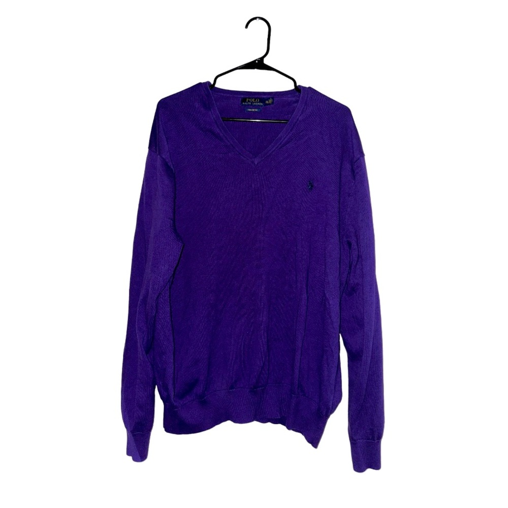 Ralph Lauren Cotton l Polo sweatshirt | purple| XXL